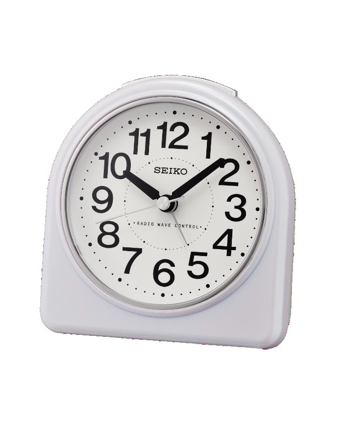 Seiko - Reloj de pared SQ429W, reloj de mesa, multipropósito, controlador  de radio, digital, calendario, comodidad, temperatura, pantalla de humedad