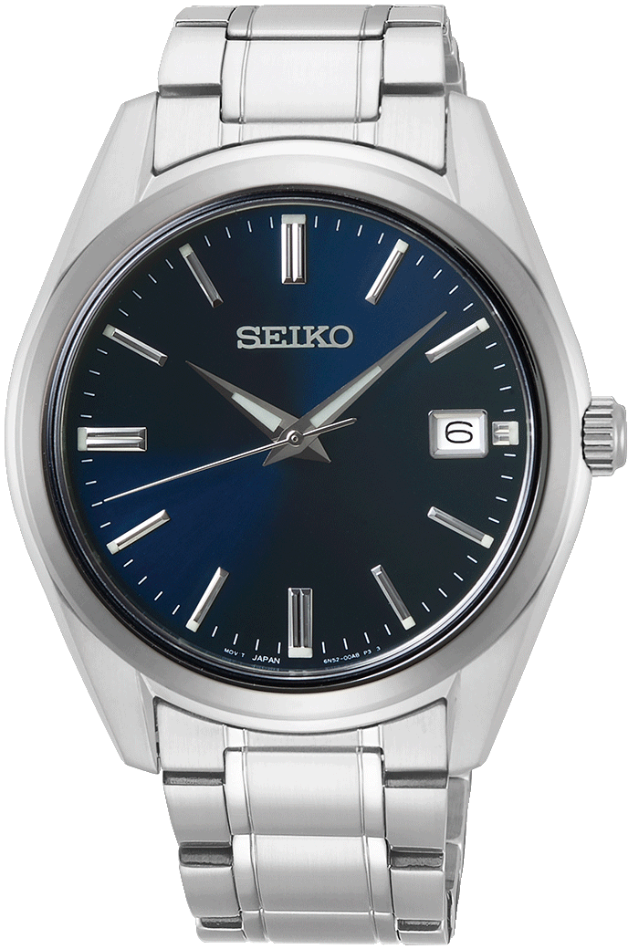 ✨Reloj Seiko Neo Classic automático acero con esfera azul, SRPH87K1.