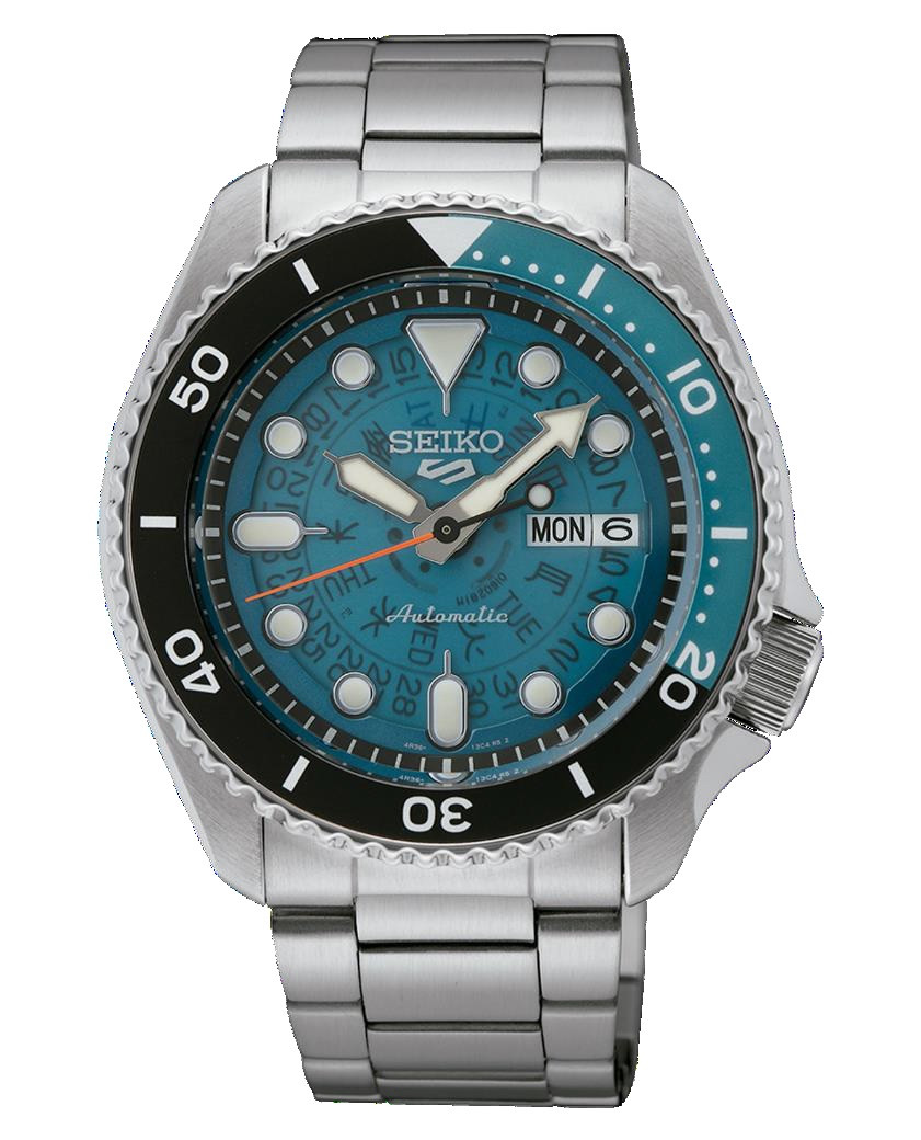 Reloj Seiko de hombre Seiko 5 Sports automático acero y doble calendario