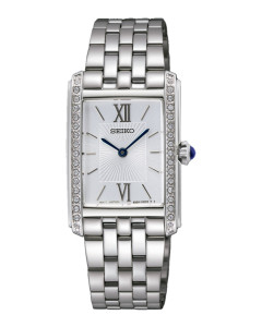 Reloj Seiko SWR091P1 rectangular  mujer