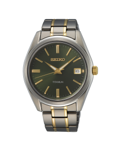 Reloj Seiko sur377p1 titanio zafiro hombre