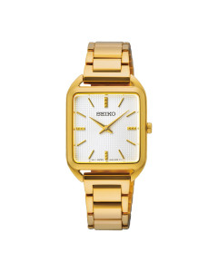 Reloj Seiko swr078p1 cuadrado mujer dorado