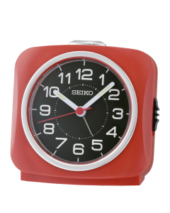 Reloj Seiko despertador qhe194r rojo