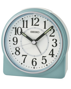 Reloj Seiko despertador QHE198L azul claro