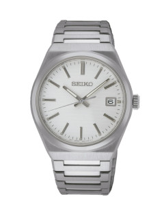 Reloj Seiko SUR553P1 zafiro esfera blanca hombre