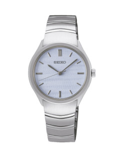 Reloj Seiko SUR549P1 redondo esfera azul claro mujer