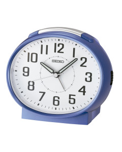 Reloj Seiko despertador QHK059L ovalado azul