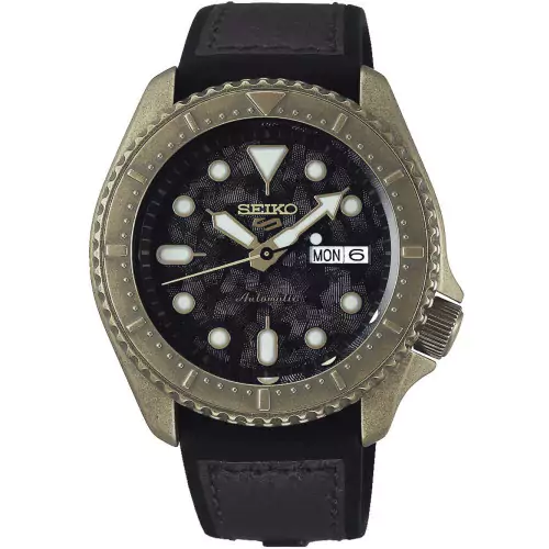 Reloj srpe80k1 Seiko 5 bronce envejecido automatico hombre