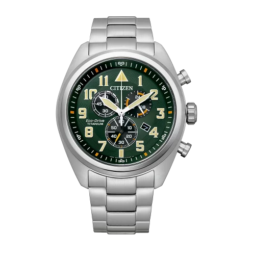Reloj Citizen at2480-81x titanio crono hombre