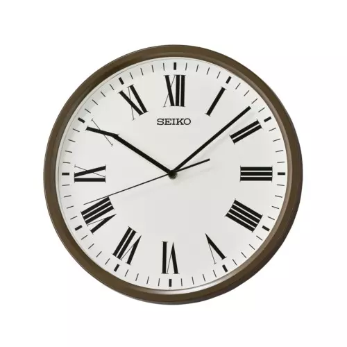 Reloj Seiko pared qha009b numeros romanos redondo