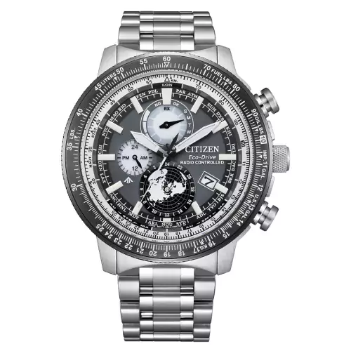 Reloj Citizen BY3006-53H radiocontrolado Geo Trekk hombre