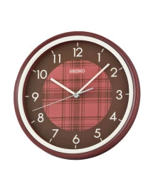 Reloj Seiko pared QHA016R rojo
