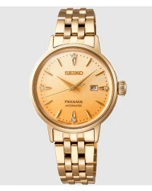 Reloj Seiko SRE018J1 Presage mujer Cocktail Eggnog dorado