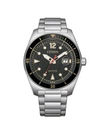 Reloj Citizen AW1888-53E esfera negra Marine hombre