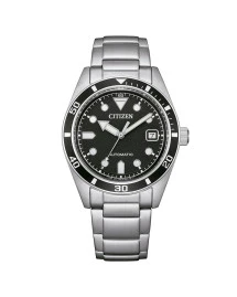 Reloj Citizen NJ0221-50E unisex esfera negra automático