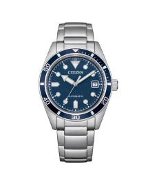 Reloj Citizen NJ0228-51L unisex esfera azul automático