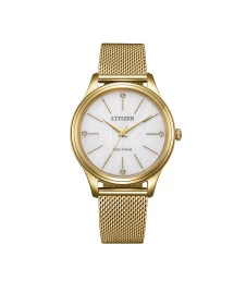 Reloj Citizen EM1222-87A dorado mujer