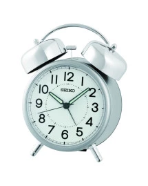 Reloj Seiko despertador campana QHK063S plateado