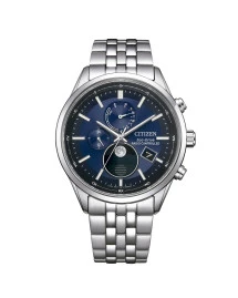 citizen fase lunar acero azul