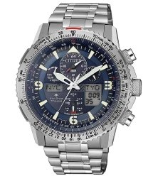Reloj Citizen jy8100-80l super pilot radiocontrolado titanio