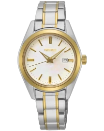 Reloj Seiko sur636p1 mujer acero bicolor dorado
