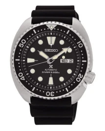 Reloj Seiko srpe93k1 tortuga acero caucho negro