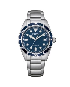 Reloj Citizen NJ0228-51L unisex esfera azul automático
