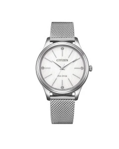 Reloj Citizen EM1220-82A esfera blanca mujer