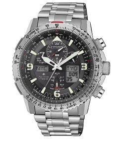 Reloj Citizen jy8100-80e super pilot radiocontrolado titanio