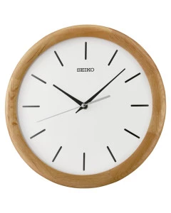 Reloj Seiko pared qxa781a madera