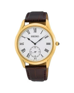 Reloj Seiko srk050p1 hombre dorado zafiro