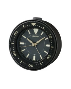 Reloj Seiko despertador QHE207K negro dorado