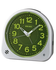 Reloj Seiko despertador qhe188s verde