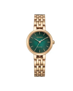 Reloj Citizen em0993-82z mujer zafiro dorado