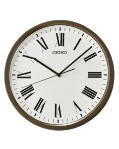 Reloj Seiko pared qha009b numeros romanos redondo