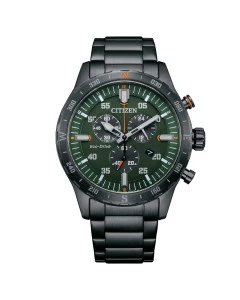 Citizen at2527-80x reloj verde crono hombre