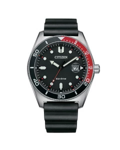 Reloj Citizen aw1769-10e ecodrive caucho hombre