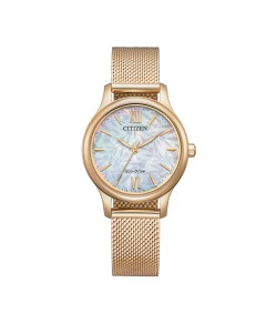 Reloj Citizen em0892-80d acero rose gold mujer