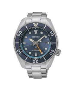 Reloj Seiko SFK001J1 Sumo GMT solar esfera azul