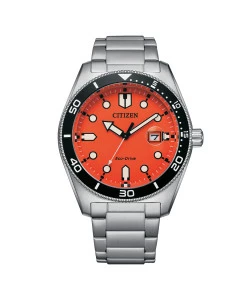 Reloj Citizen AW1760-81X esfera naranja hombre