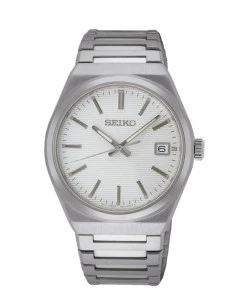 Reloj Seiko SUR553P1 zafiro esfera blanca hombre