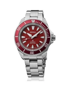 Reloj Seiko SRPL11K1 Samurai esfera roja 41,7 mm Prospex