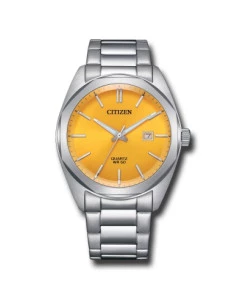 BI5110-54Z Reloj Citizen cuarzo hombre esfera amarilla