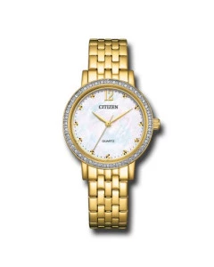 EL3102-50D Reloj Citizen dorado mujer esfera verde