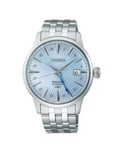 SSK037J1 Seiko Presage Cocktail esfera azul GMT hombre