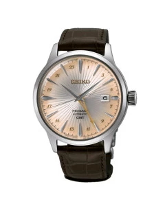 SSK041J1 Seiko Presage Cocktail esfera champagne GMT hombre