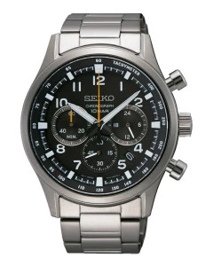 SSB447P1 Reloj Seiko Neo Sports Crono Cuarzo Negro hombre