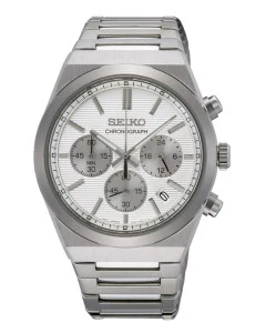 SSB451P1 Reloj Seiko Essentials Crono Cuarzo blanco hombre