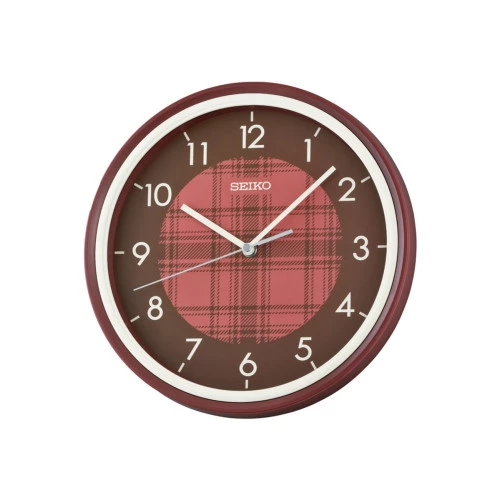 Reloj Seiko pared QHA016R rojo