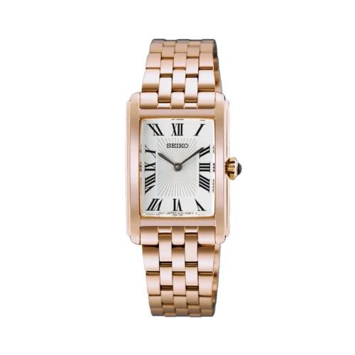 Reloj Seiko HGG002P1 rectangular rose mujer